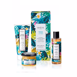Baija Coffret Soin du corps Moana, Femmes, Tous types de peau, Beurre de cacao, Huile de jojoba, Sel de mer, Beurre de karité ...
