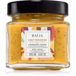 Le gommage corporel BAÏJA Lost Paradise élimine les cellules mortes de votre peau et lui redonne une douceur parfaite.