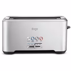 Sage the 'Bit More' 4 Scheiben Toaster, 4 part(s), Argent, Acier inoxydable, Boutons, 400 mm, 180 mm