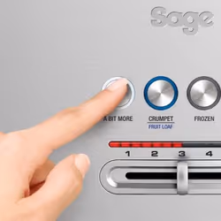 Sage the 'Bit More' 4 Scheiben Toaster 4 part(s) Argent - Vue supplémentaire 4