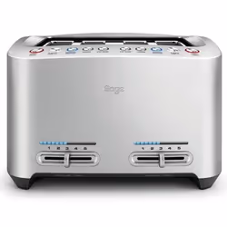 Sage the Smart Toast 4, 4 part(s), Argent, Acier inoxydable, Boutons, 290 mm, 280 mm