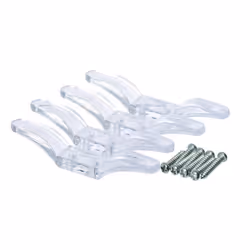 Piece detachee securite maison Dreambaby - G865 - protege-cordons de rideaux (4 pieces) couleur transparente