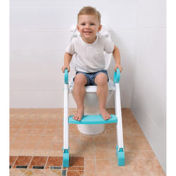 Dreambaby Step-Up Toilet Topper tabouret pour enfants Intérieure Couleur aqua, Blanc