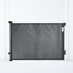 Extra haute barrière de sécurité rétractable - DREAMBABY - 60 à 140 cm H90 cm - Noir