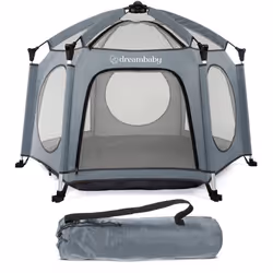 Adventure Parc Pop-Up - DREAMBABY - Tissu avec sac de transport - Housses anti-UV (utilisation extérieur) - Ø 13 m - H1 m