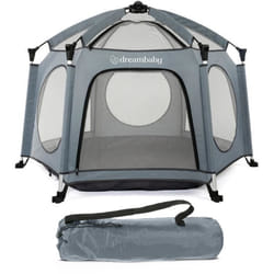Adventure Parc Pop-Up - DREAMBABY - Tissu avec sac de transport - Housses anti-UV (utilisation extérieur) - Ø 13 m - H1 m