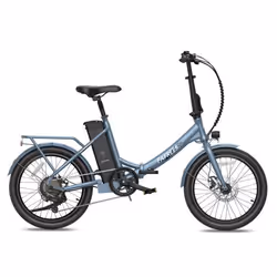 Vélo électrique pliable FAFREES F20 Lasting - Moteur 250W Batterie 36V18.2Ah - Autonomie 120KM - Gris Bleu
