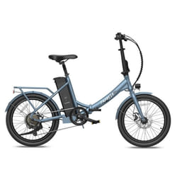 Vélo électrique pliable FAFREES F20 Lasting - Moteur 250W Batterie 36V18.2Ah - Autonomie 120KM - Gris Bleu