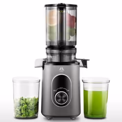 AMZCHEF Extracteur jusOuverture de 110 mm Extracteur de jus avec triple FiltreExtracteur de jus 150W à pression lente et à fr ...