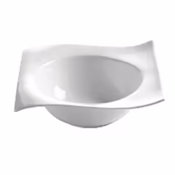 Maxwell RP00223, Rectangulaire, Porcelaine, Blanc, Personnel, 1 personne(s), 235 mm