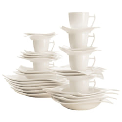 Maxwell & Williams RP00930 kit de vaisselle 30 pièce(s) Porcelaine Blanc