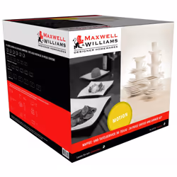 Maxwell & Williams RP00930 kit de vaisselle 30 pièce(s) Porcelaine Blanc
