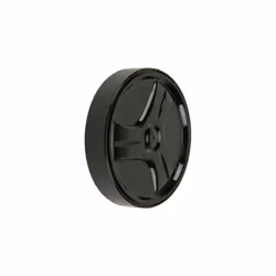 Repuesto de la llanta grande en negra R9022 para Limpiafondos RV5400 de Zodiac. Referencia: R0636000.