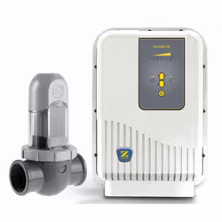 Description générale L'électrolyseur au sel Zodiac Gensalt OE 17 est conçu pour le traitement écologique de l'eau des piscine ...