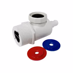 Prise connecteur universel de paroi Polaris - 9-100-9001 Pièce n°42 - Prise Rapide De Paroi, Valve noire SANS FILTRE (voir 6- ...