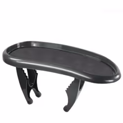 Description générale Table d'appoint réglable amovible pour spa, conçue pour s'accrocher facilement à la plupart des spas et  ...