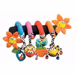 Playgro 0111885, Garçon/Fille, jouets de dentition intégrés, Sonore, Multicolore