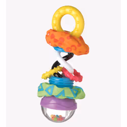 Playgro Le hochet, Garçon/Fille, Multicolore