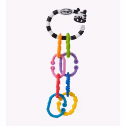 Playgro Zebra 9 Links, 0,25 an(s), Multicolore