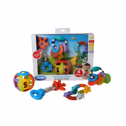 Playgro Boite Cadeau, 0,5 an(s), Sonore, Multicolore