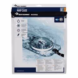 Sac dustensiles - Sea to Summit - Waterproof Map Case Clear L - Imperméable - Transparent - 33x28cm