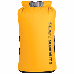 Sea To Summit Big River Dry Bag, Sac tactique, Jaune, Nylon, Jaune, Boucle à encliqueter, Résistant à l’eau