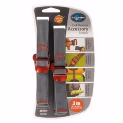 Sea To Summit ATDASH202.0, Bagage, Polypropylène (PP), Acier, Gris, Rouge, 100 kg, Fermeture de boucle, 2 m