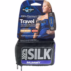 Drap de couchage - Sea to Summit - Stretch momie - 125g - Soie - Confort optimal