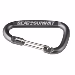 Sea To Summit AABINER3 mousqueton d'escalade Mousqueton à verrou En forme de D Aluminium, Acier inoxydable Bleu, Gris, Orange 3 pièce(s)