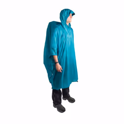 Sea To Summit Ultra-Sil, Vêtement de pluie, Unisexe, Adulte, Nylon, Polyuréthane (PU), Bleu