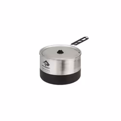 Sea To Summit Sigma Pot 2.7, 2,7 L, Acier inoxydable, Acier inoxydable, Noir, Acier inoxydable, 382 g
