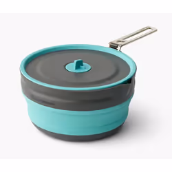 Sea To Summit Frontier, Pot, Aluminium, Silicone, 2,2 L, Vert, Gris, Argent, Silicone