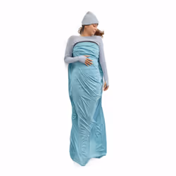 Sea To Summit Comfort Blend Sac de couchage rectangulaire Lyocell, Polyester Bleu