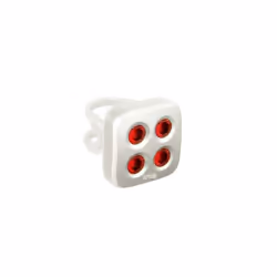 Knog BLINDER MOB THE FACE, Argent, LED, Nuit, Feu clignotant, Feu continu, 44 lm, 1000 m