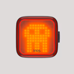 Knog Blinder Skull, Feu arrière, Noir, 100 lm, Batterie, 4 h, 43 mm