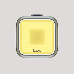 Knog Blinder Square, Feu avant, Noir, 200 lm, Batterie, 4 h, 43 mm