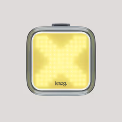 Knog Blinder X, Feu avant, Noir, 200 lm, 20 lm, Batterie, 4 h