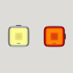 Knog Blinder Square Feu arrière + feu avant (set)