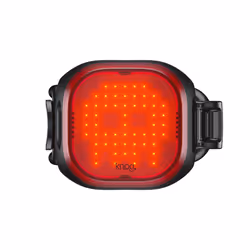 Knog Blinder, Feu arrière, Noir, Rouge, Aluminium, Silicone, Silicone, LED, Rouge