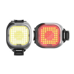 Knog Blinder Mini Square Twinpack Feu arrière + feu avant (set)