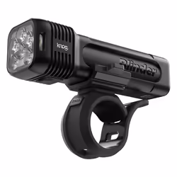 Knog Blinder 1300, Feu avant, Noir, Aluminium, Silicone, Silicone, IP67, 23°