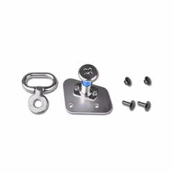 Anneau de collier de chasse pour cheval avec douille pour selles , droite Wintec
