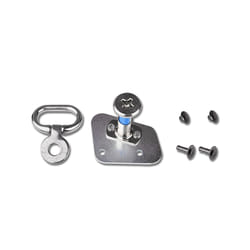 Anneau de collier de chasse pour cheval avec douille pour selles , droite Wintec