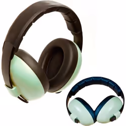 Casque anti-bruit bébé - BANZ - Vert - Evolutif - Léger - Protection optimale