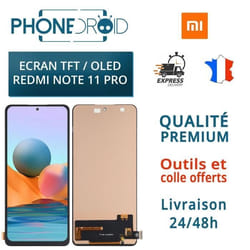 Écran + Tactile Xiaomi Redmi Note 11 Pro Option - OLED