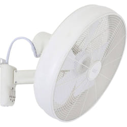 Lucci Air - Breeze Ventilateur mural 50 w (ø) 460 mm blanc pivotant S419222