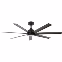 Dimensions et données techniques 220-240 V ~ 50 Hz Diamètre : 142 cm Couleur du boîtier : noir Couleur des pales : noir Incli ...