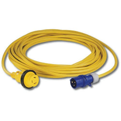 Câble d'alimentation avec serrure 15 mètres 16A 230V - Marinco