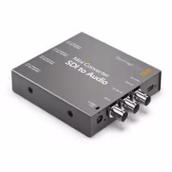 Blackmagic Design Mini Converter SDI - Audio, Noir, 1080i, 1080p, 720p, NTSC, PAL, SDI, SDI, 12 V