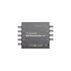Blackmagic Design CONVMSDIDA4K, Gris, Windows 10, Windows 8.1, 4096 x 2160 pixels, 720p, 1080i, 1080p, 2160p, 1280x720@50fps, ...